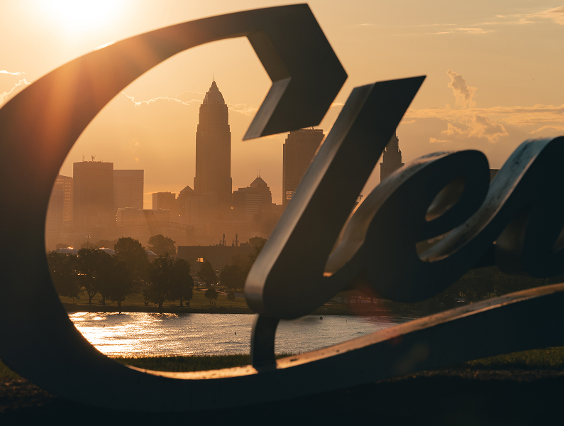 View of Cleveland, Ohio