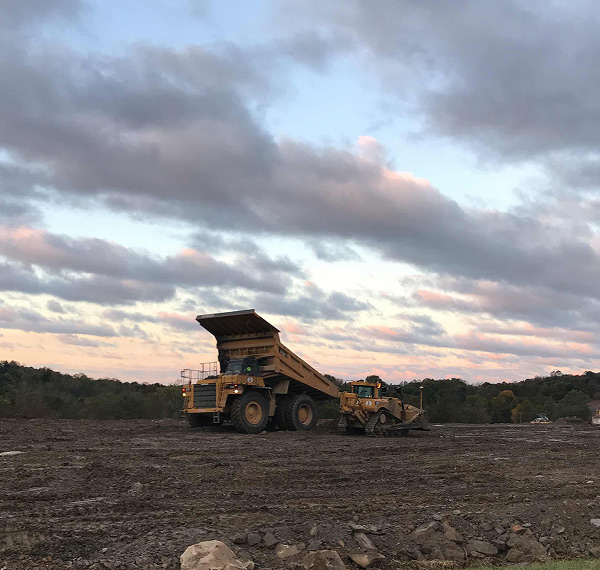 Image of excavation job site by Mascaro Construction