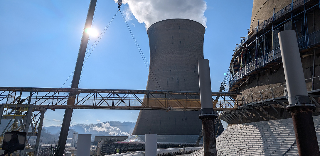 AEP Mitchell power plant built by Mascaro Construction