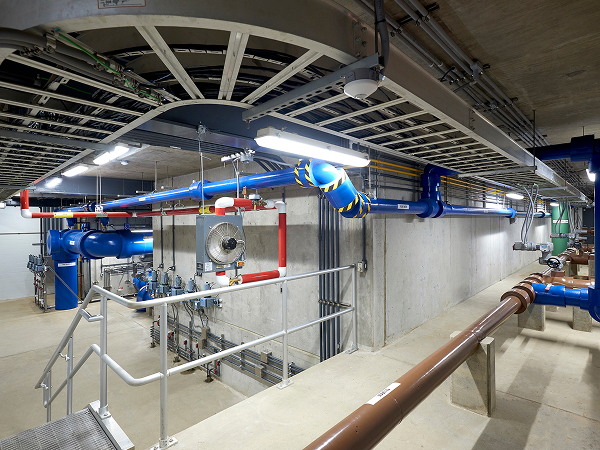 Ellwood Water Treatment Plant, Raw Water Facilities