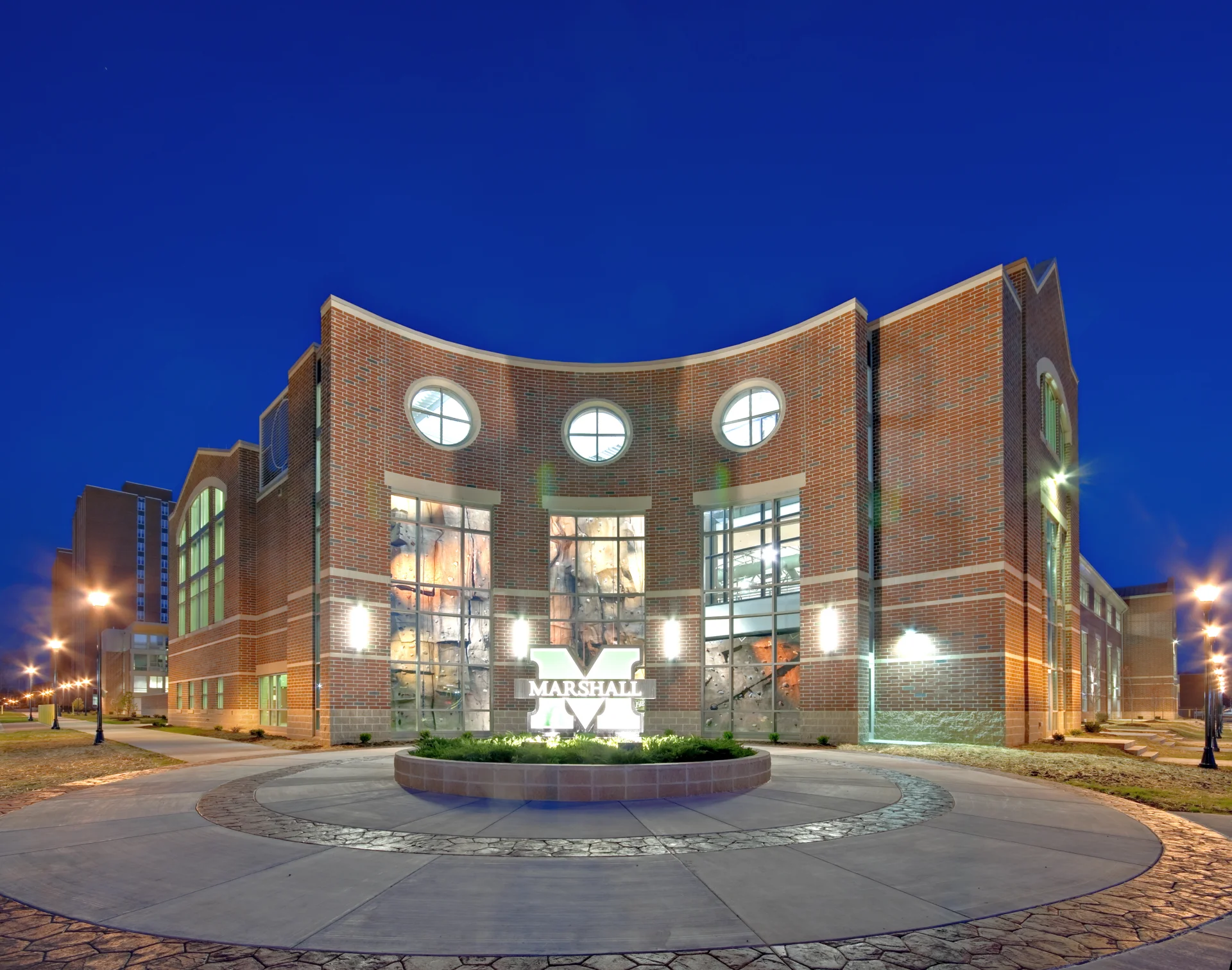 Marshall University Recreation Center Main Entrance