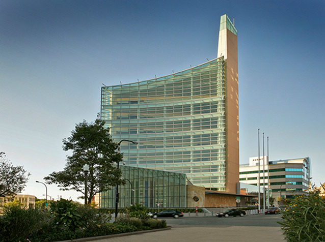 Robert H. Jackson United States Courthouse built by Mascaro Construction