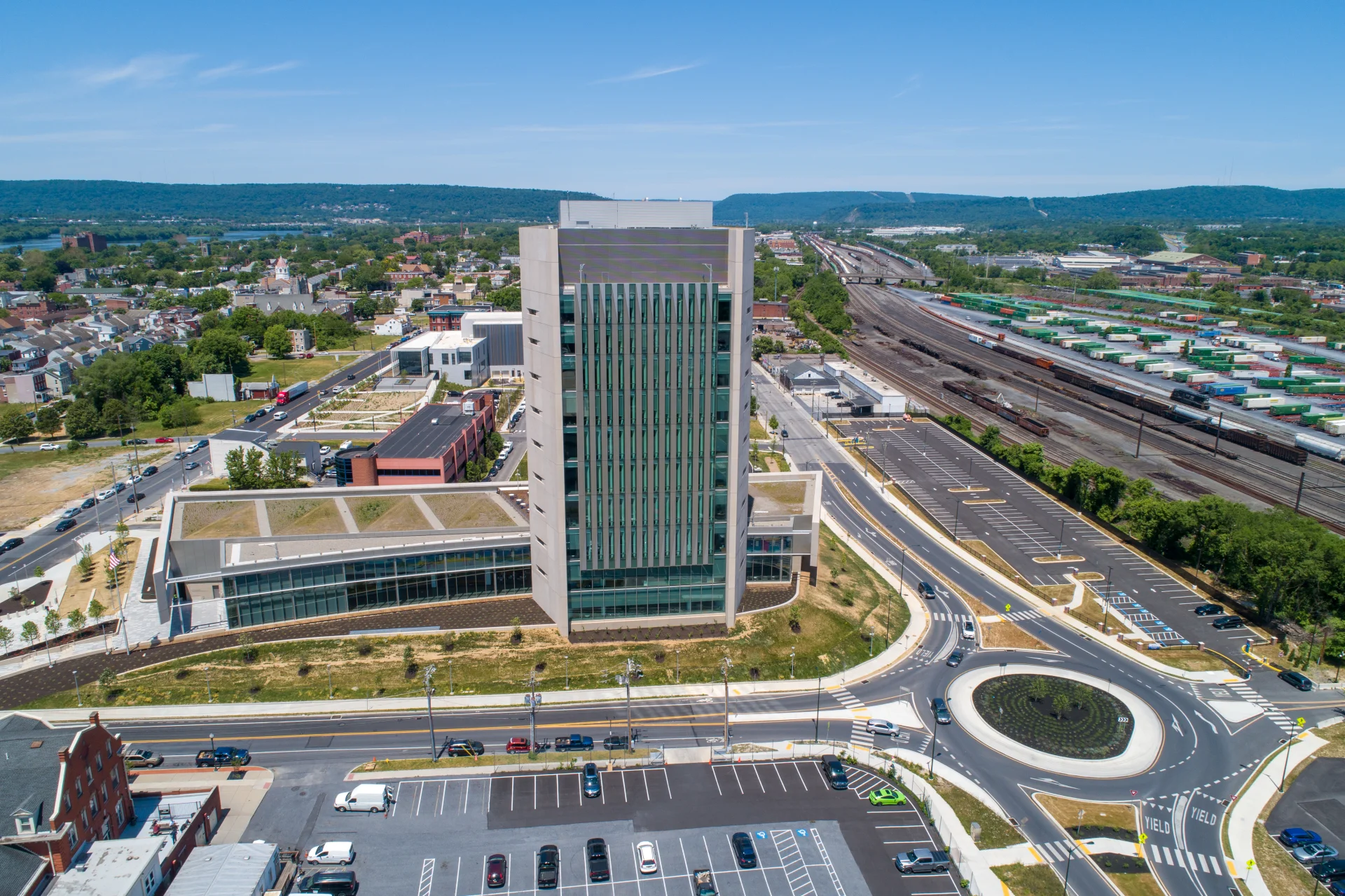 Harrisburg Federal Courthouse Aerial View