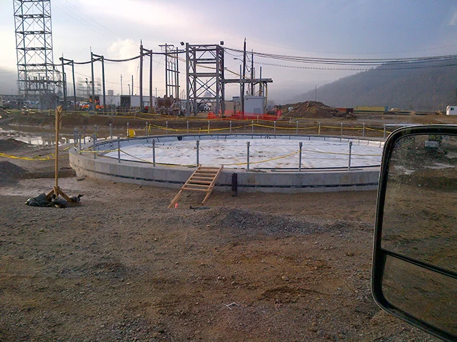 CBI Dominion Natrium Processing Plant Concrete Infrastructure